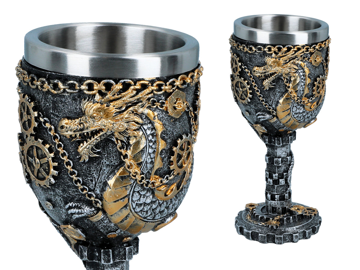Cupă decorativă Moștenirea străvechilor 200ml, cu posibilitate de personalizare prin gravură, ideală pentru cadou, design elegant în stil vintage