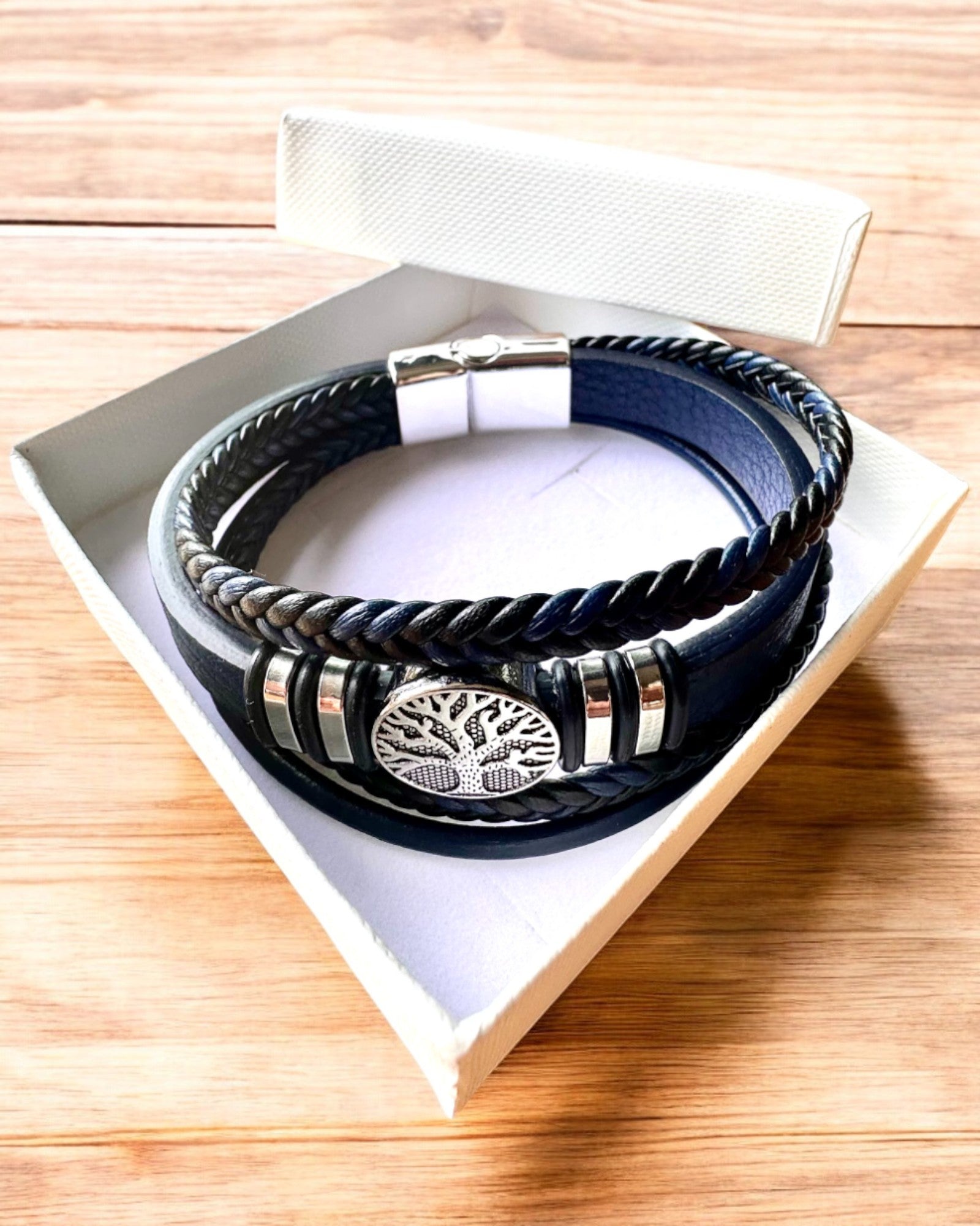 Brățară "Arborele Vieții" cu posibilitate de personalizare pentru cadou, 3 variante de culoare