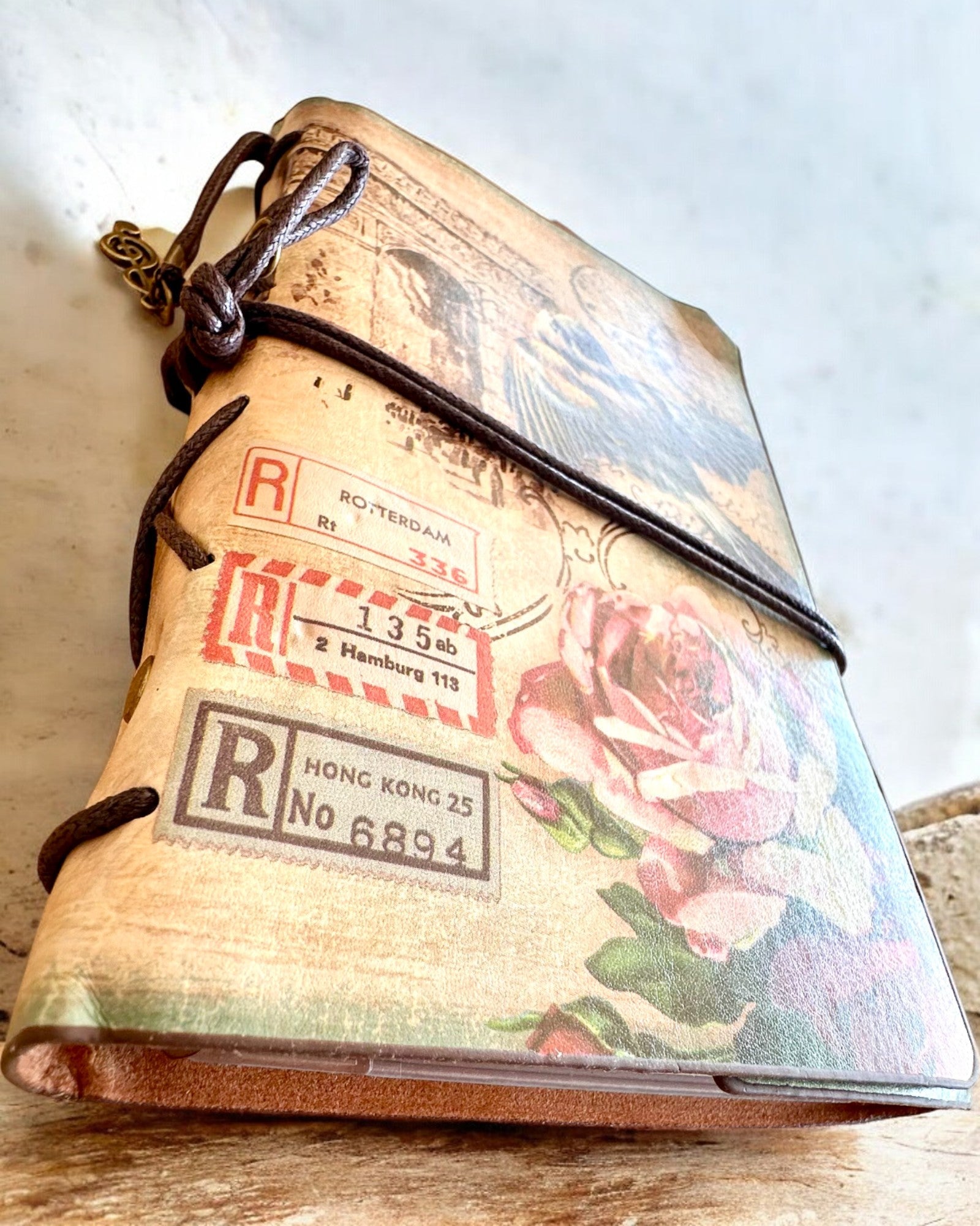 Notatnik Vintage Memoire cu gravură personalizată - 3 modele la alegere, caiet cadou