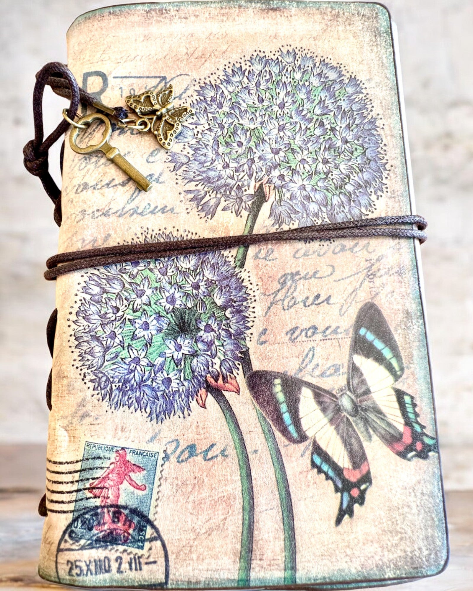 Notatnik Vintage Memoire cu gravură personalizată - 3 modele la alegere, caiet cadou