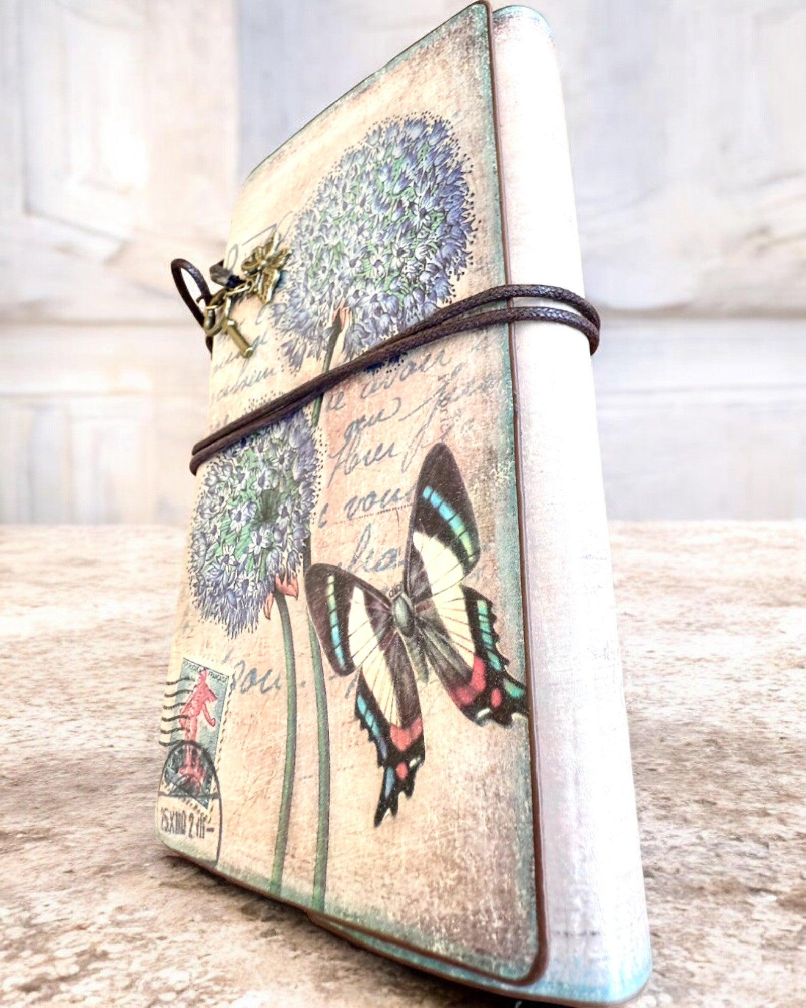 Notatnik Vintage Memoire cu gravură personalizată - 3 modele la alegere, caiet cadou