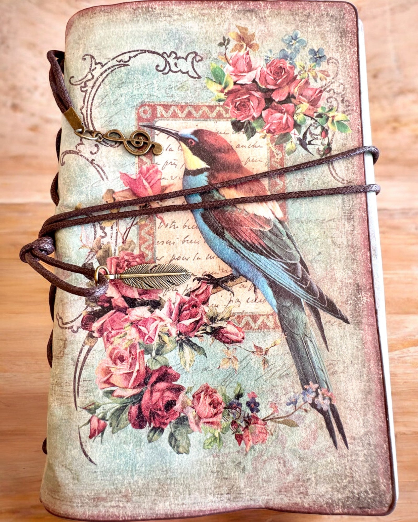 Notatnik Vintage Memoire cu gravură personalizată - 3 modele la alegere, caiet cadou