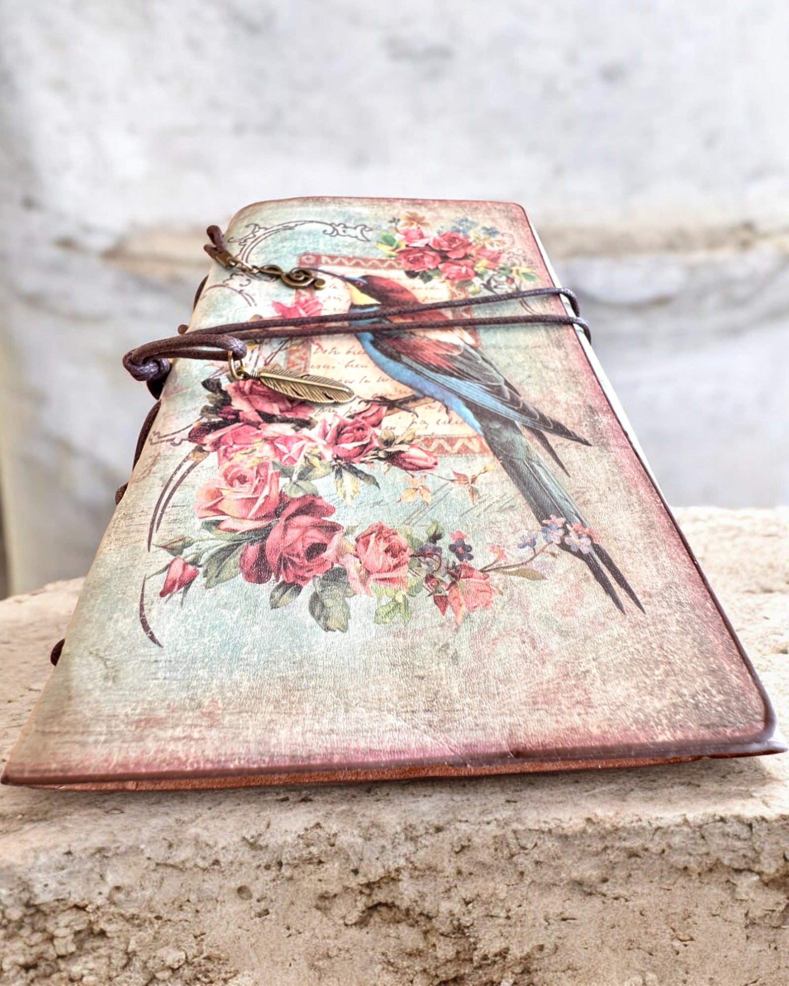 Notatnik Vintage Memoire cu gravură personalizată - 3 modele la alegere, caiet cadou