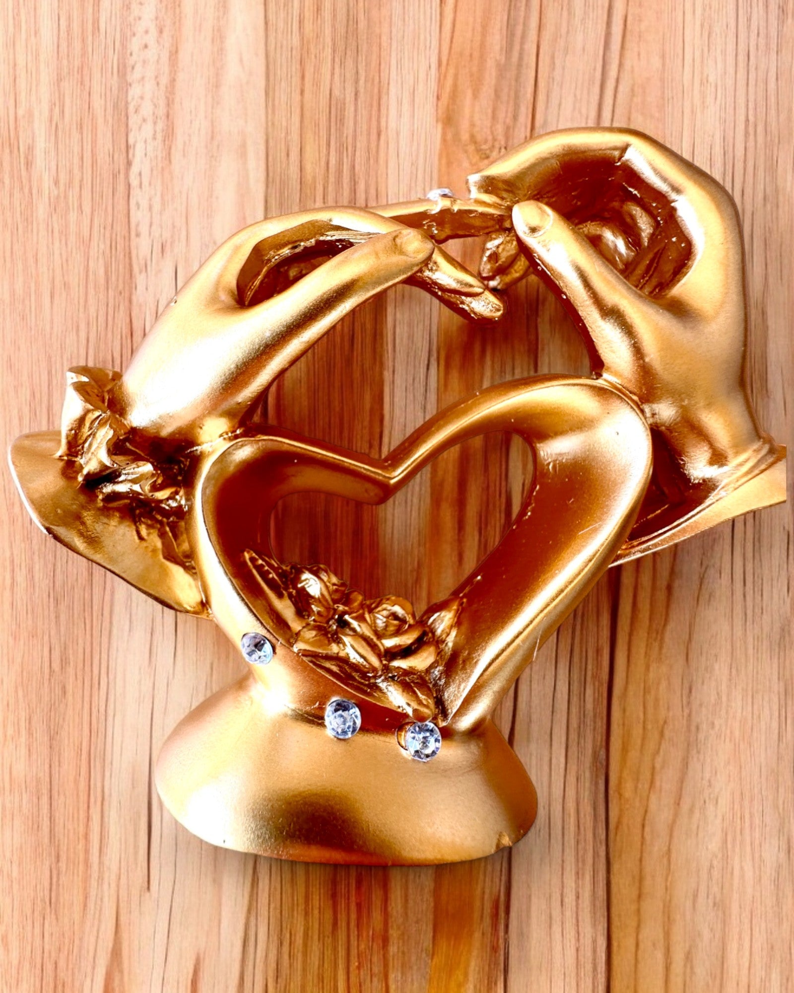 Figurină "Atingerea Dragostei" 10 cm înălțime, cu Opțiune de Gravare pentru cadou