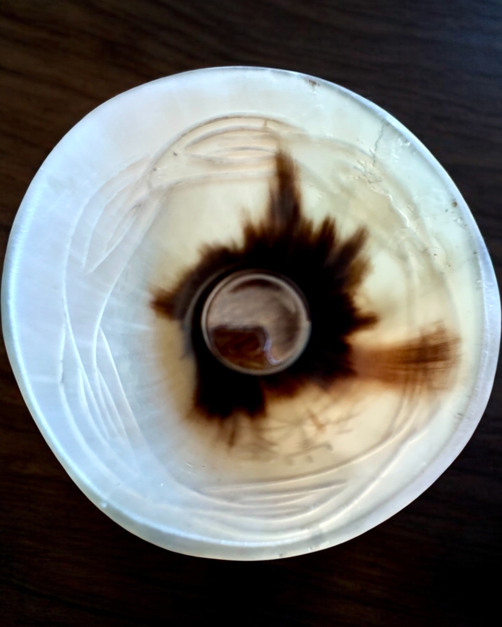 Valknut Ręcznie executat mały kubek z rogu bawoła z nordyckimi symbolami, posibilitate personalizare pe cadou cu gravură