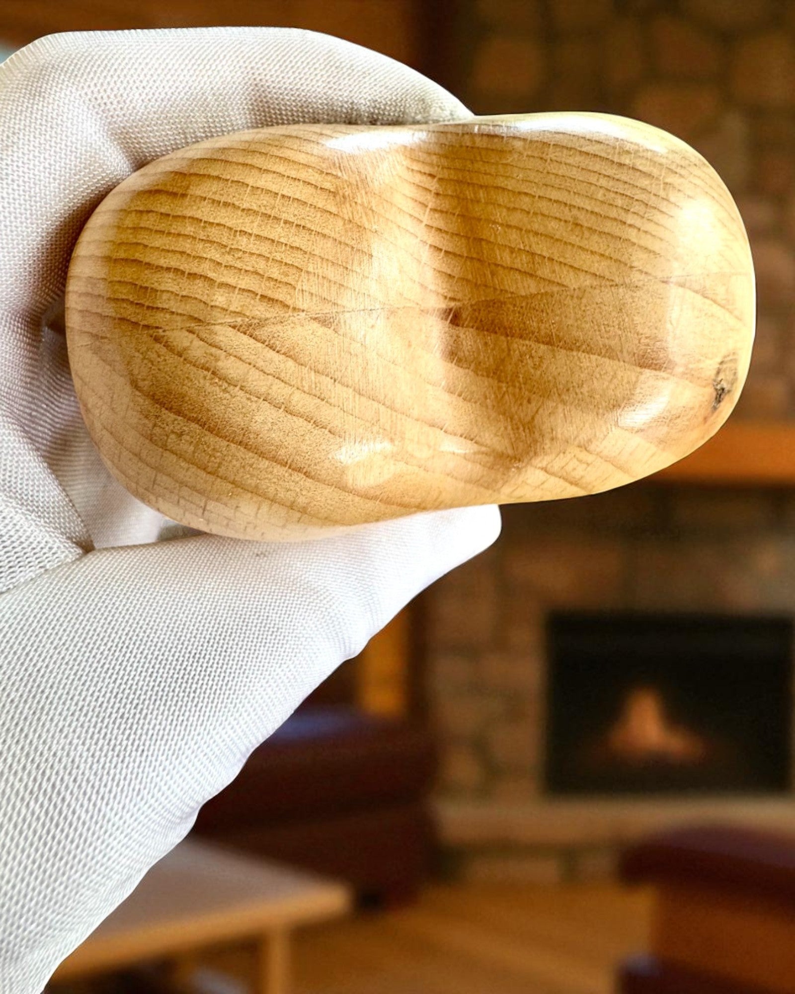 Inimă din lemn, cutie de 9 cm pentru Sentimente Secrete, posibilitate de personalizare cu gravură pentru cadou