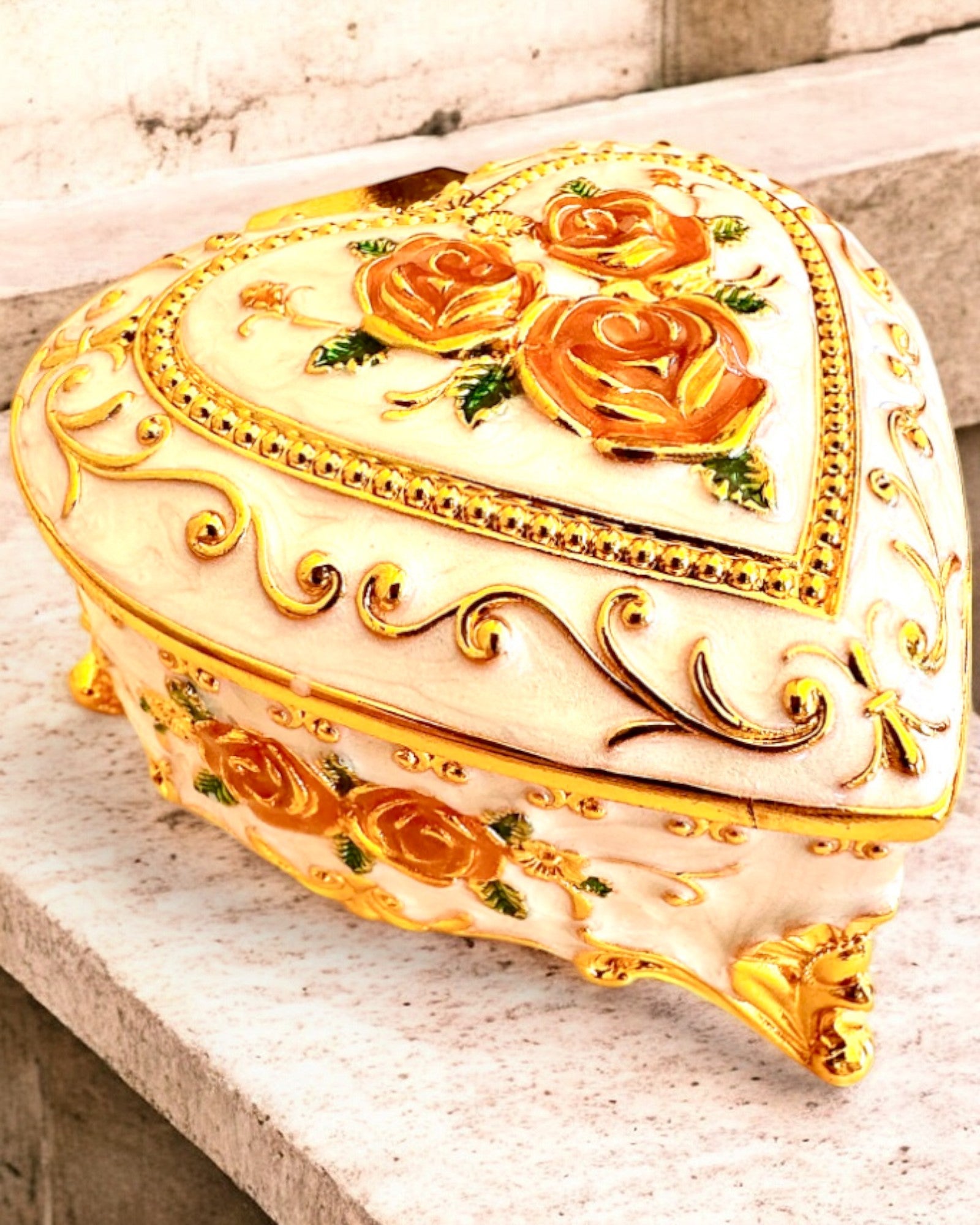 Cutie de bijuterii "Royal Elegance" - cu opțiune de gravare pentru cadou, 3 variante disponibile