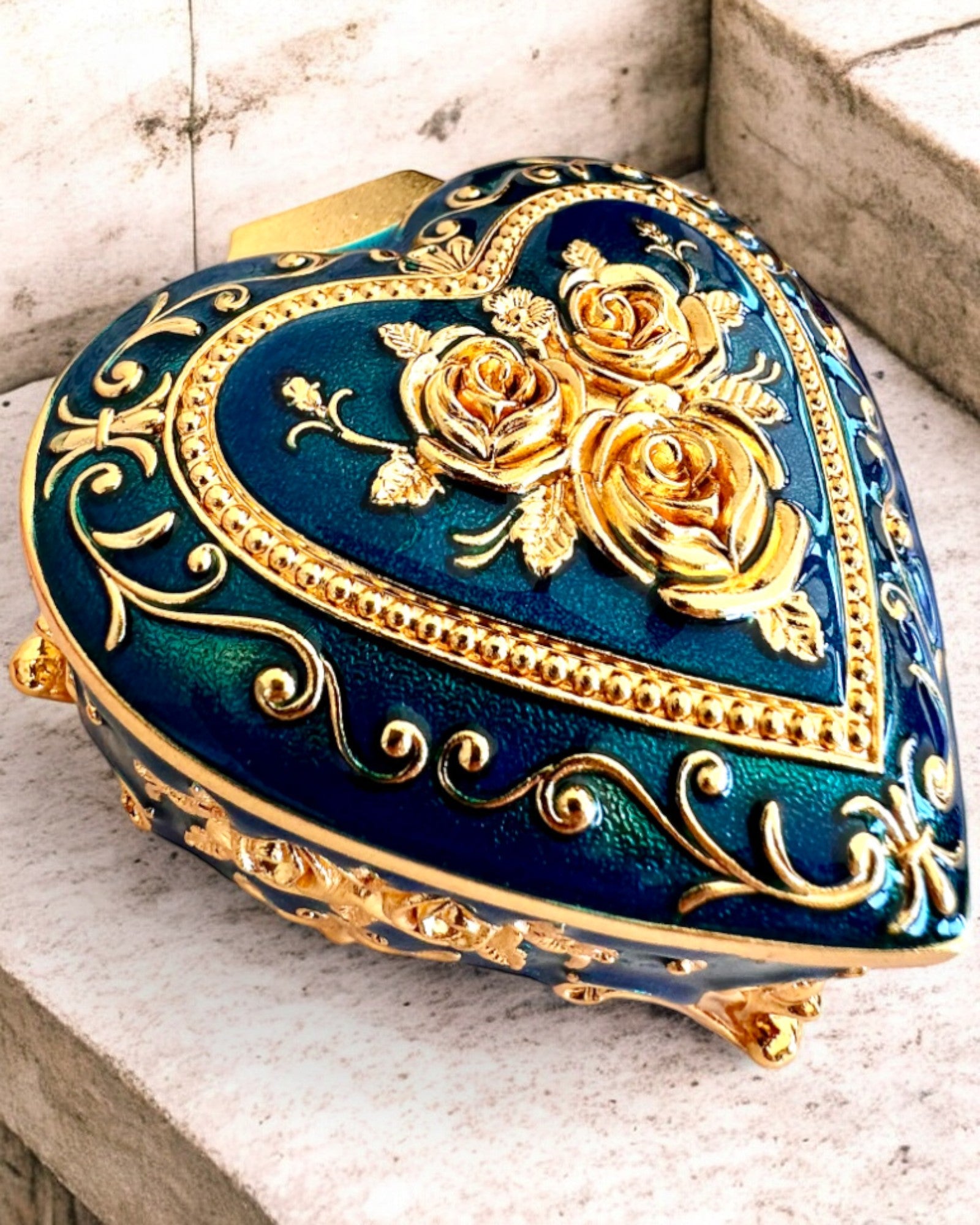 Cutie de bijuterii "Royal Elegance" - cu opțiune de gravare pentru cadou, 3 variante disponibile