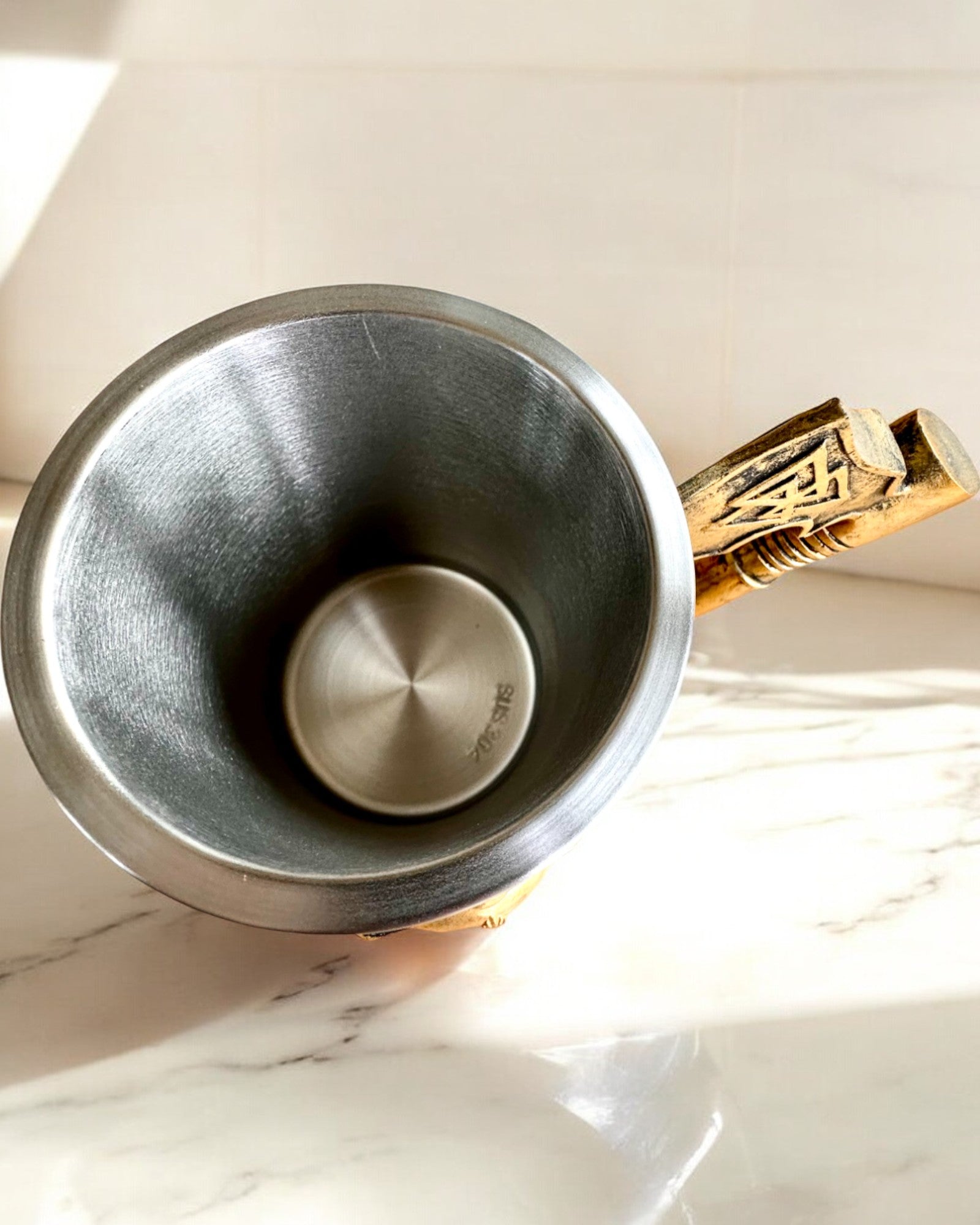 Karnawałowy Kufel Wojownika - 600 ml, 16 cm înălțime, posibilitate de personalizare cu gravură pentru cadou