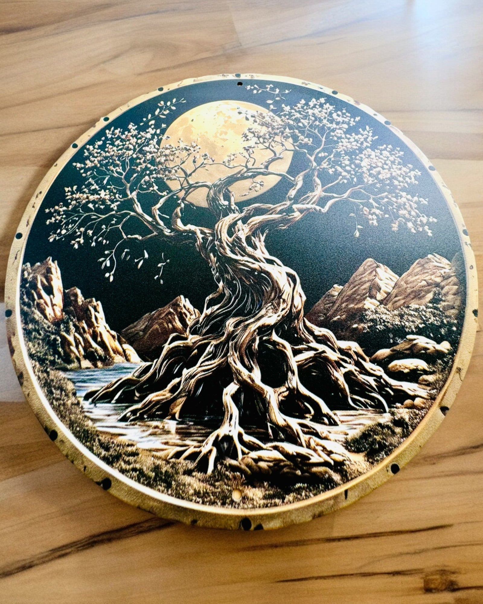 Pandantiv "Cercurile Magice ale Naturii" - posibilitate de personalizare cu gravură. 3 variante disponibile