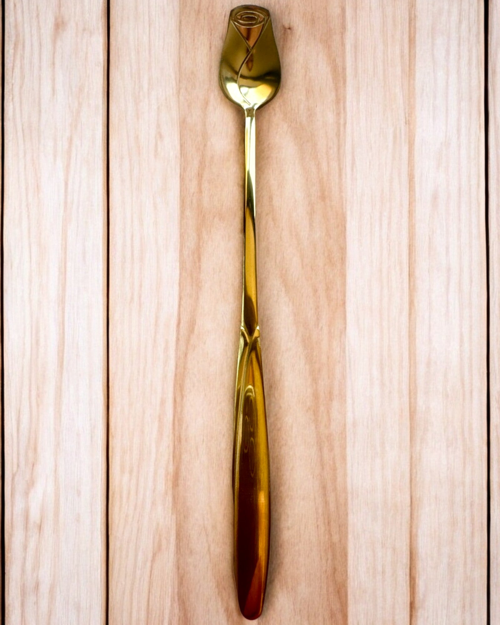 Linguriță Personalizată cu Trandafir cu Opțiune de Gravare pentru cadou - 3 variante de culori disponibile