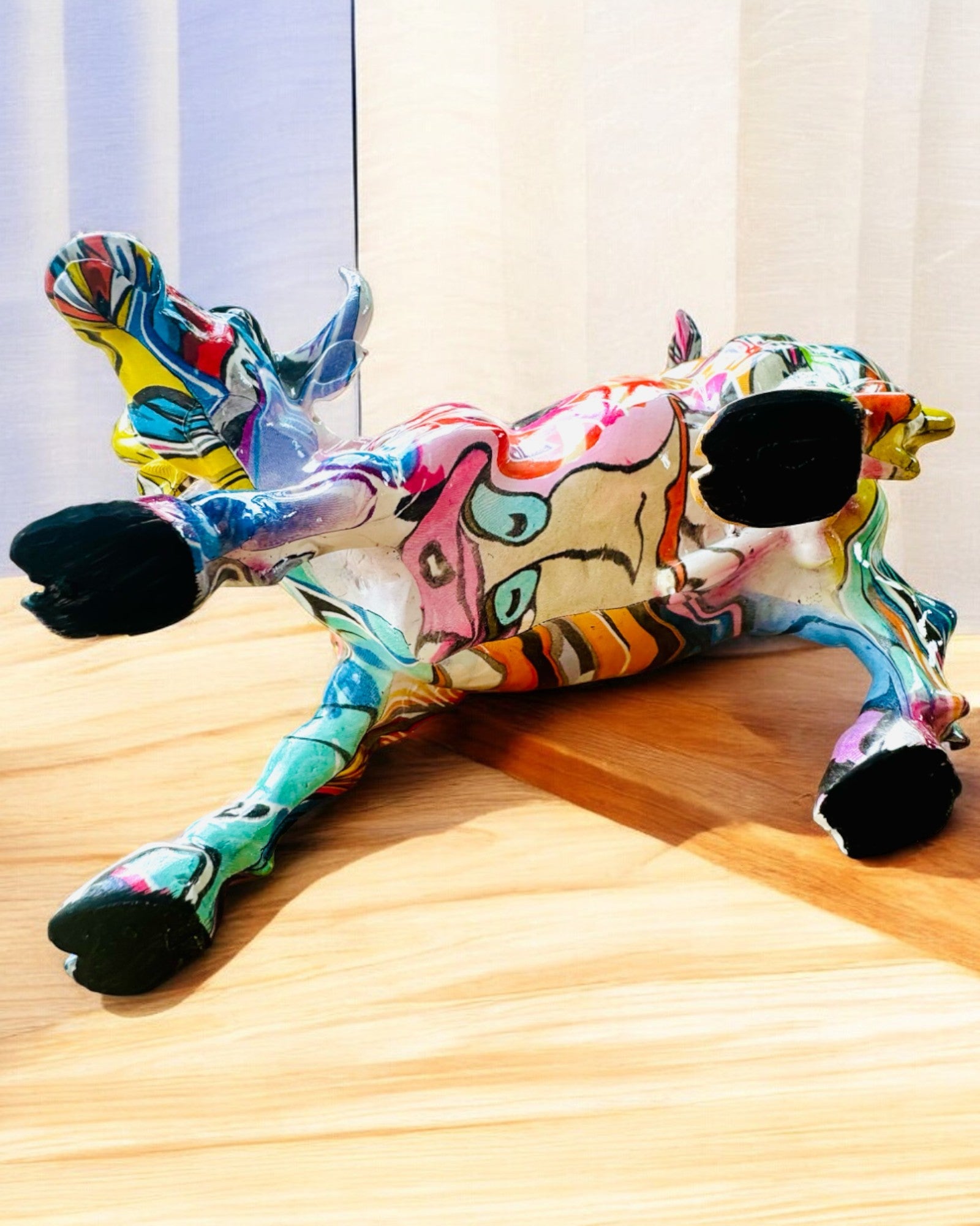 Sculptură Decorativă Taur "BullArt" – Artă Unică cu Opțiune de Gravare - 4 variante de culoare, pentru cadou personalizat
