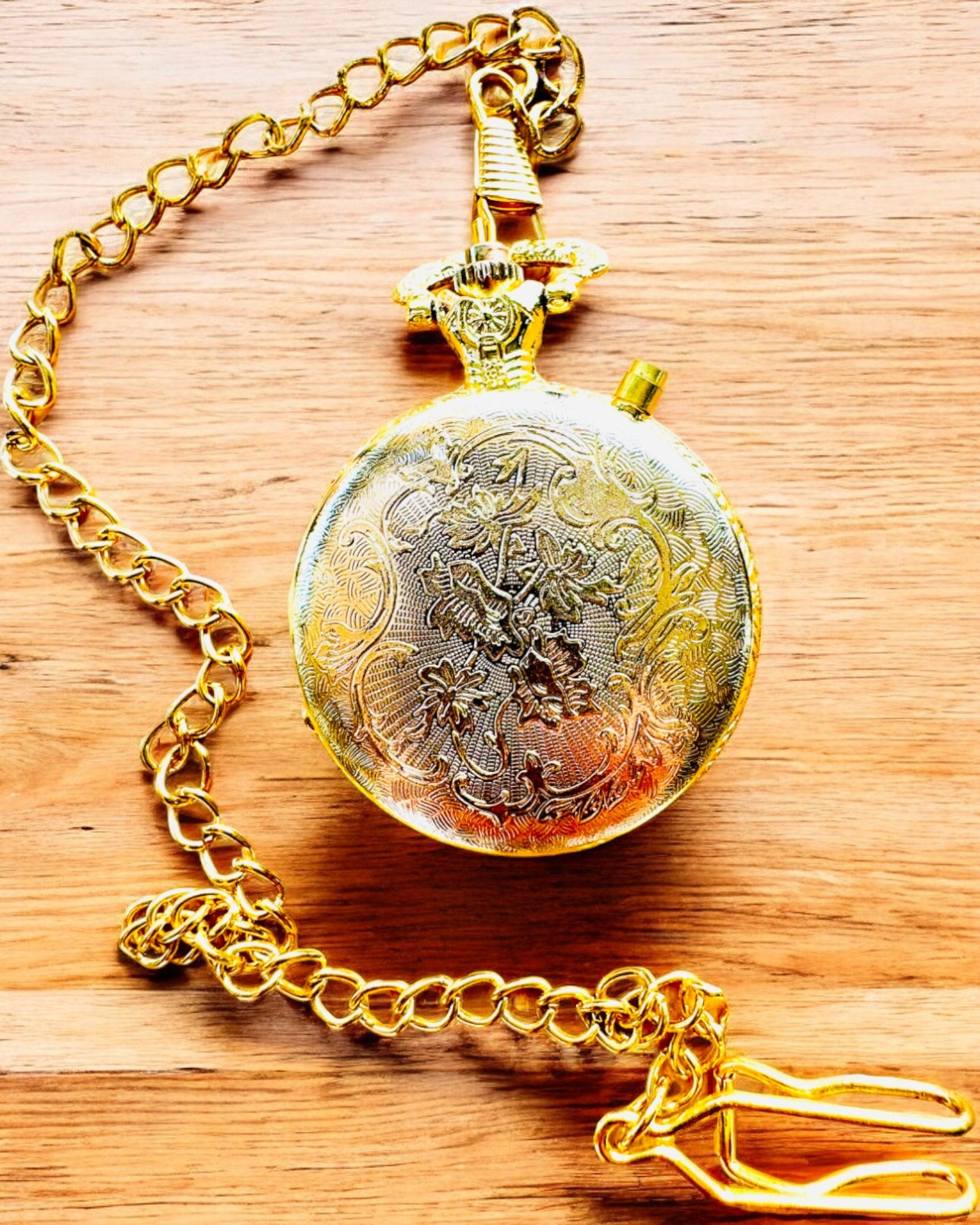 Ceas de buzunar „Motocyklowy Elegancik 2” – Gravură pentru cadou, 3 variante de culoare