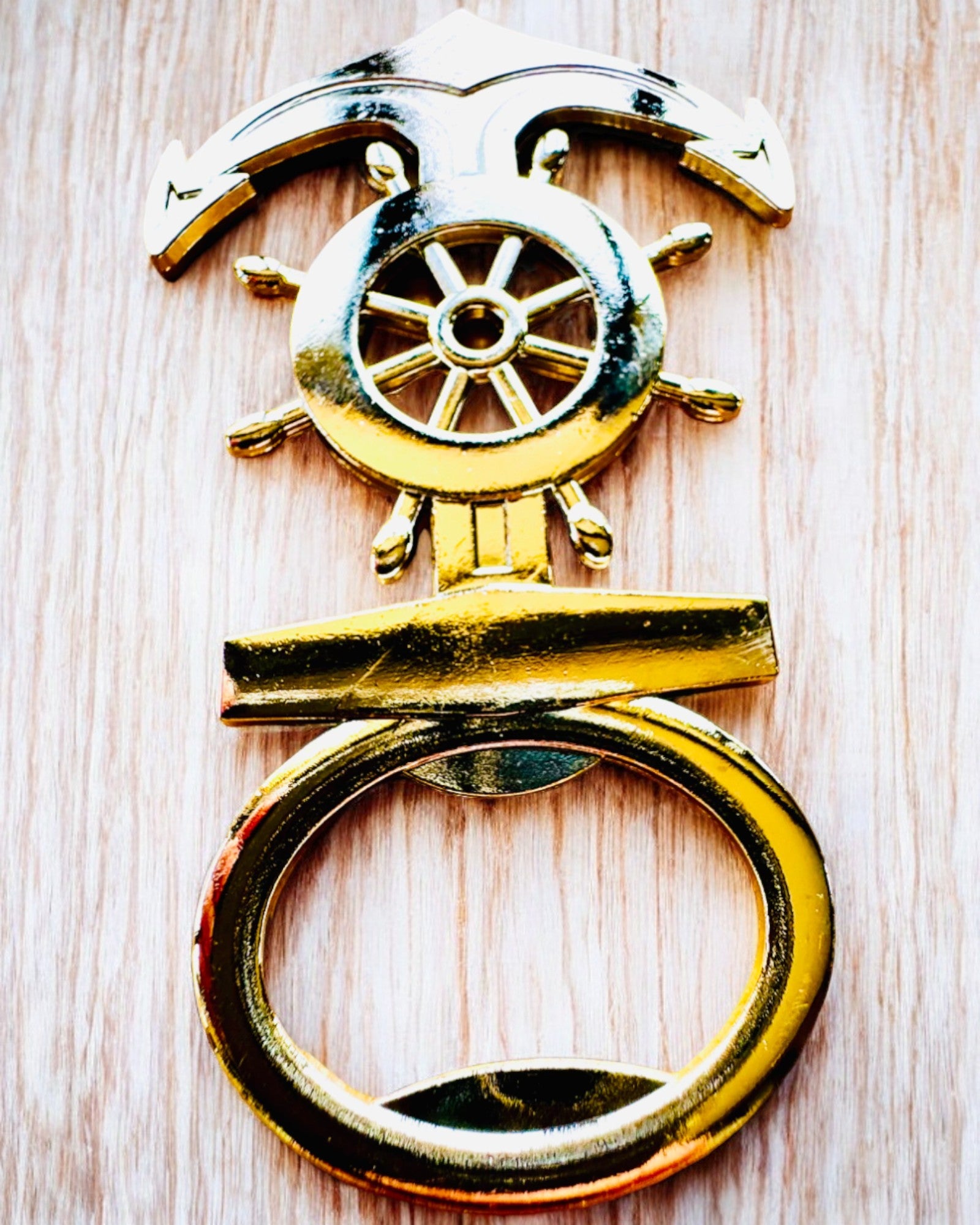 Deschizător de sticle Căpitan - posibilitate de personalizare cu gravură, culoare argintie