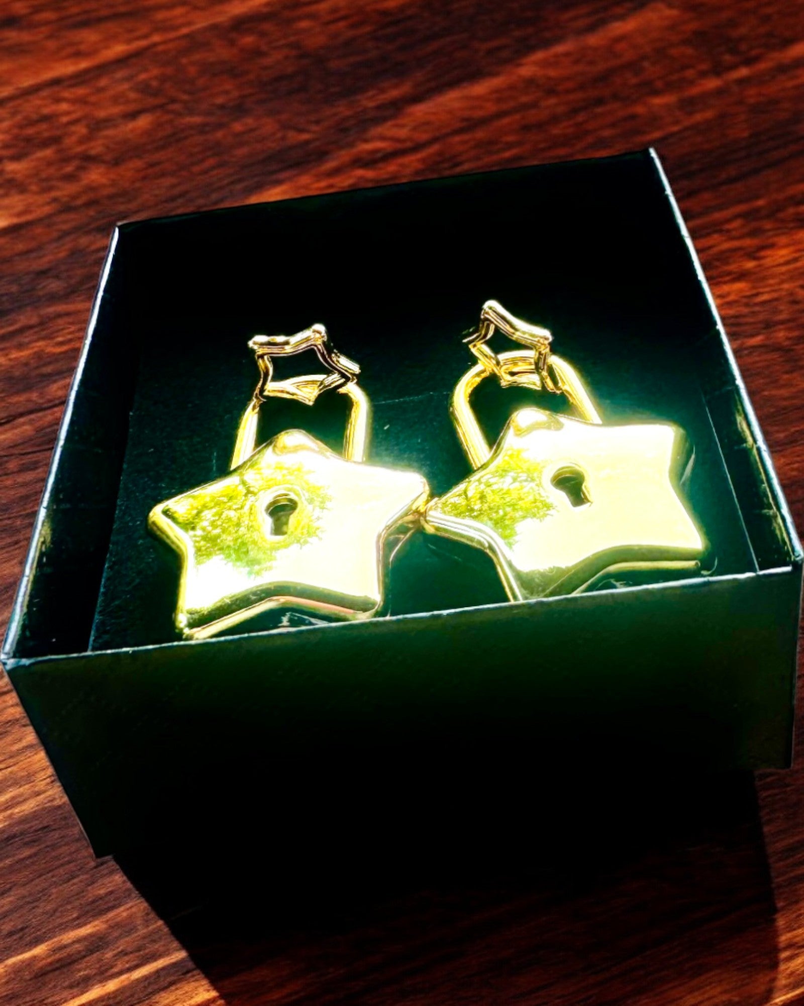 2 Gwiezdne mini Kłódki z Grawerem – Zabezpiecz Swoje Marzenia, personalizowane na prezent, 2 warianty kolorystyczne do wyboru