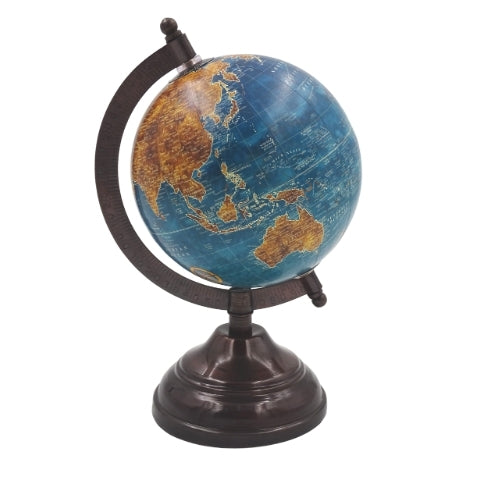 Globus Dekoracyjny Blue Ocean z Personalizowanym Grawerem