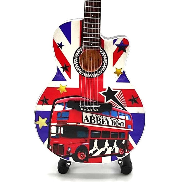 Mini chitară de colecție The Beatles