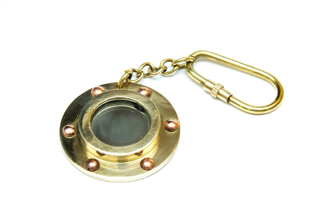 Breloc hublou cu oglindă KEY-0134B