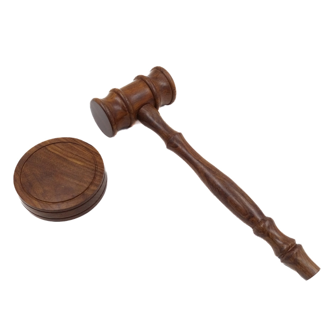 Ciocan de judecător WH170 cu gravură