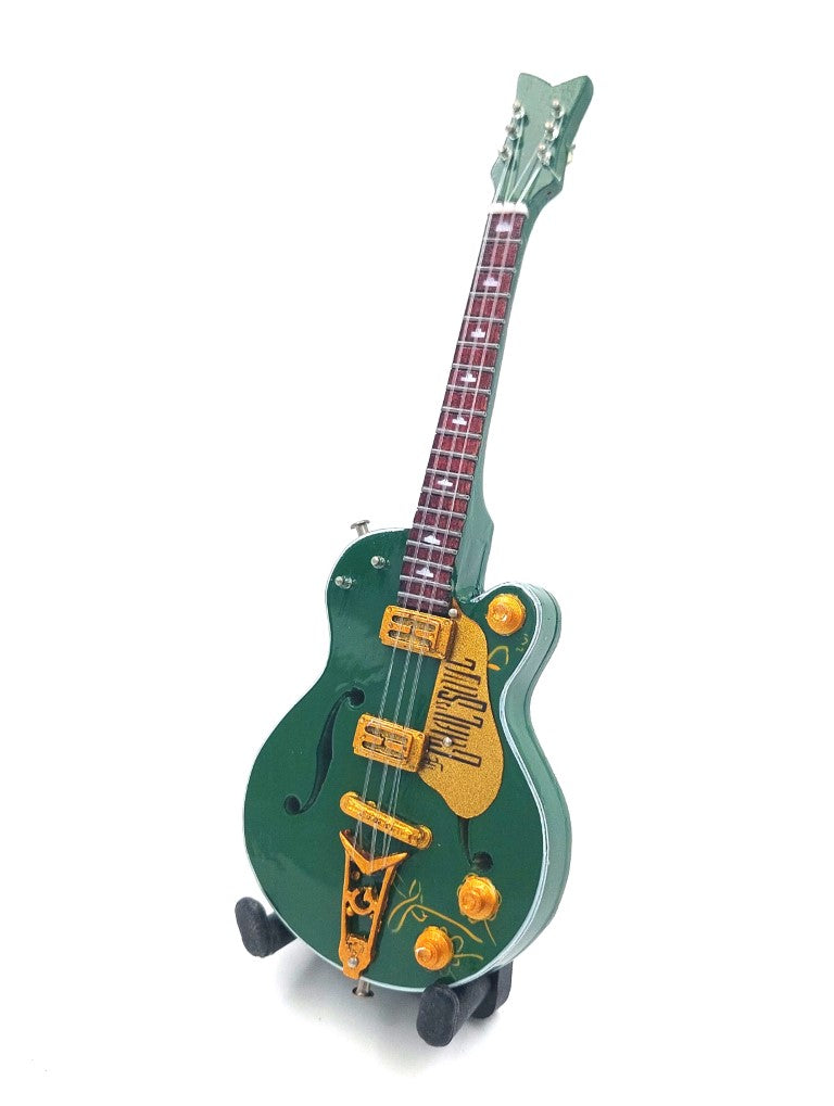 Mini gitara kolekcjonerska 15cm - BMG-007 w stylu Bono z możliwością personalizacji grawerem