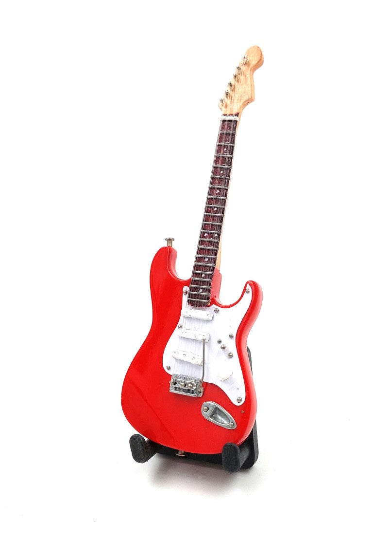 Mini chitară 15cm BMG-009 în stil Mark Knopfler, cu posibilitate de personalizare prin gravură
