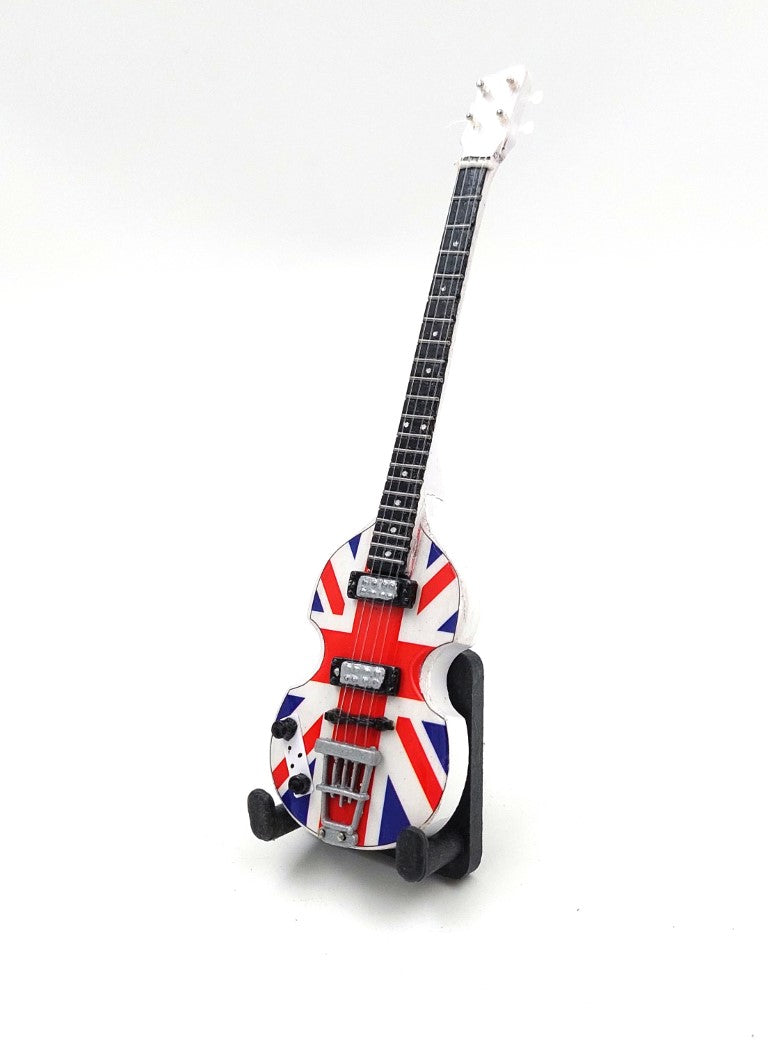 Mini chitară bas 15cm Paul McCartney