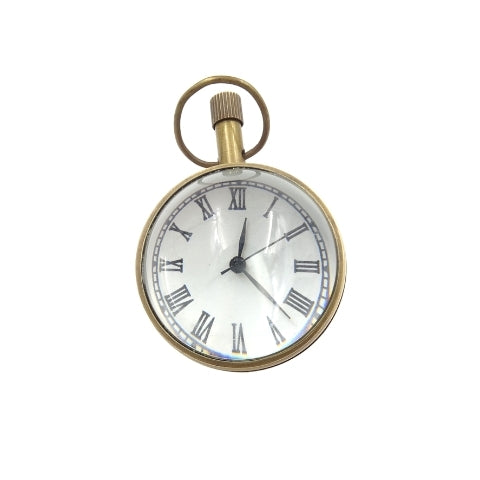 Mosiężny Zegar Miniaturka CLK-0569 z Personalizowanym Grawerem