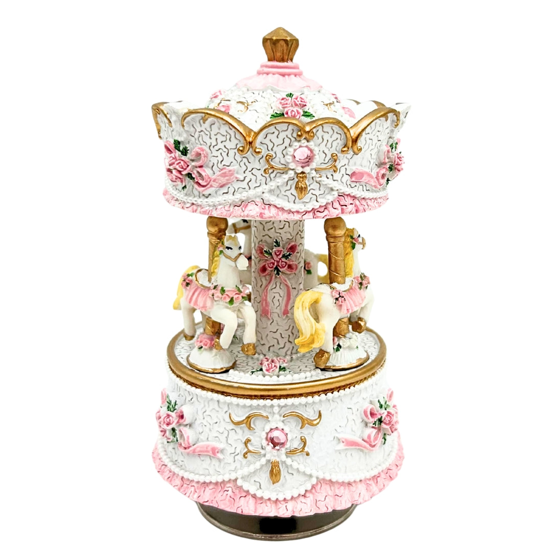 Carusel cutie muzicală pastel MP-333 cu gravură