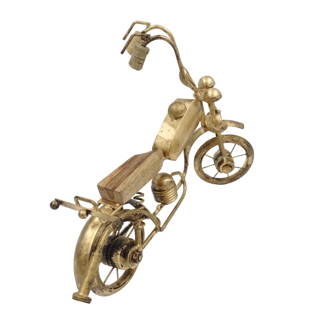 Motocicletă clasică model metalic NC1733 cu gravură