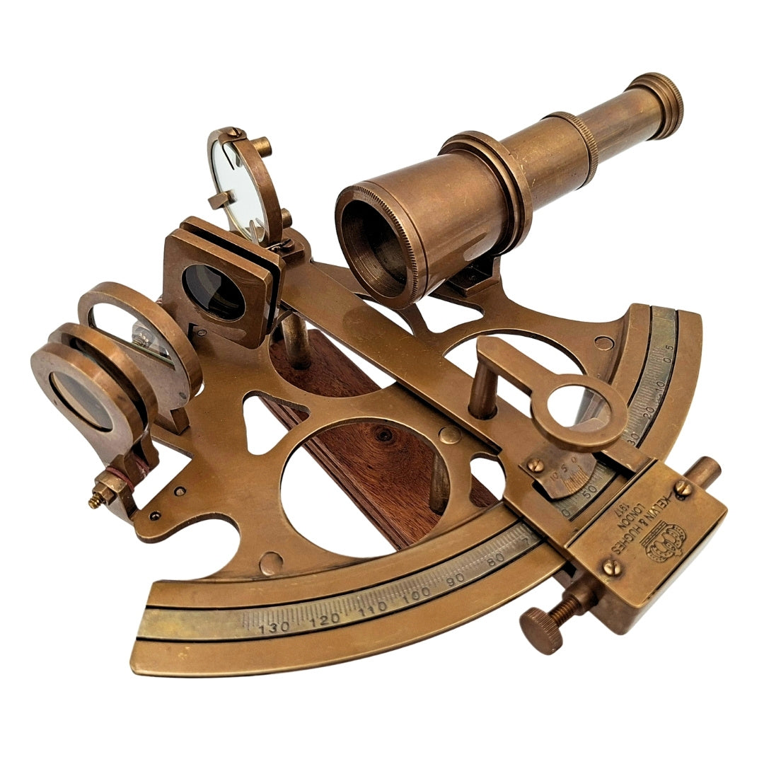 Sextant mare din alamă, cu posibilitate de personalizare prin gravură
