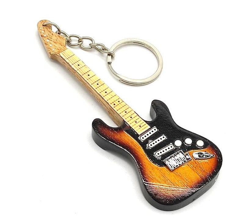 Breloc pentru chei în formă de chitară Deep Purple