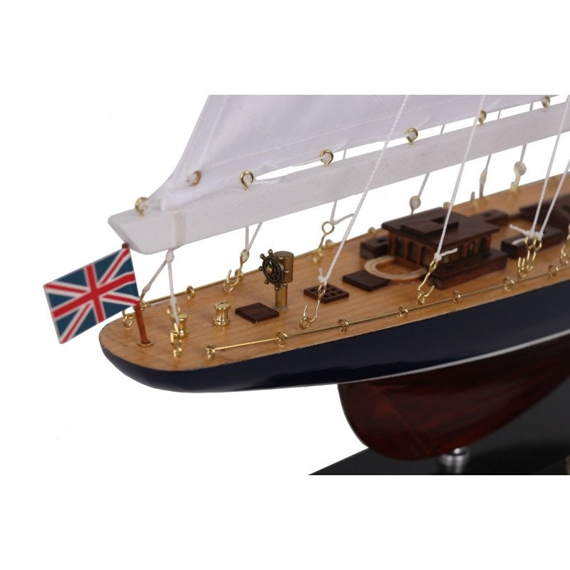 Replika jachtu Endeavour 70 cm z możliwością personalizacji grawerem