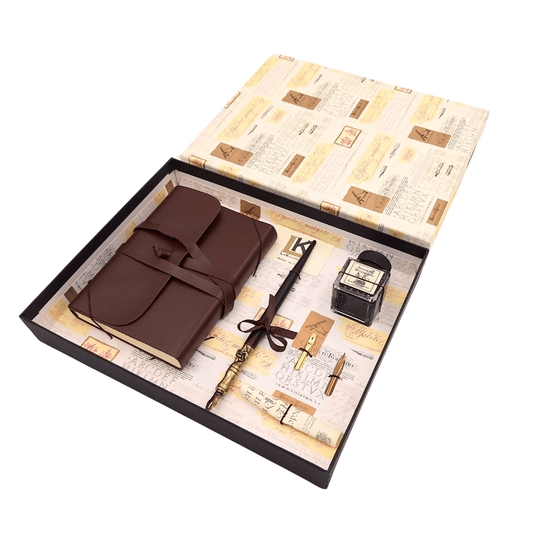 Set exclusivist de caligrafie cu carnețel