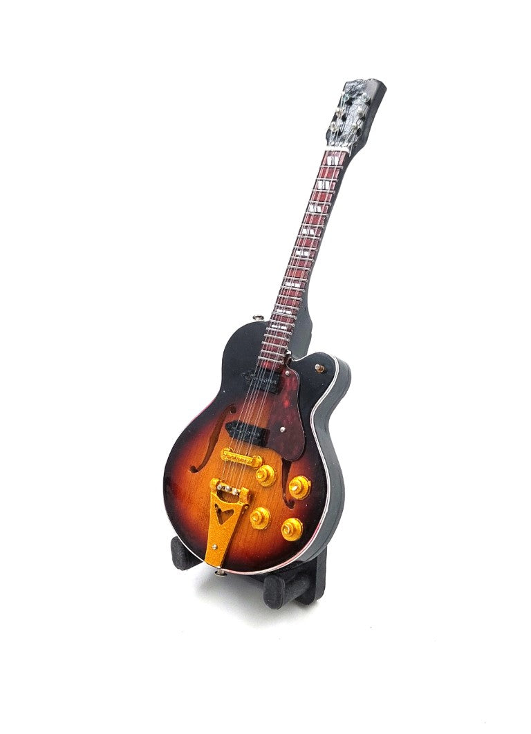 Mini chitară 15cm BMG-011 în stil Elvis Presley, cu posibilitate de personalizare prin gravură