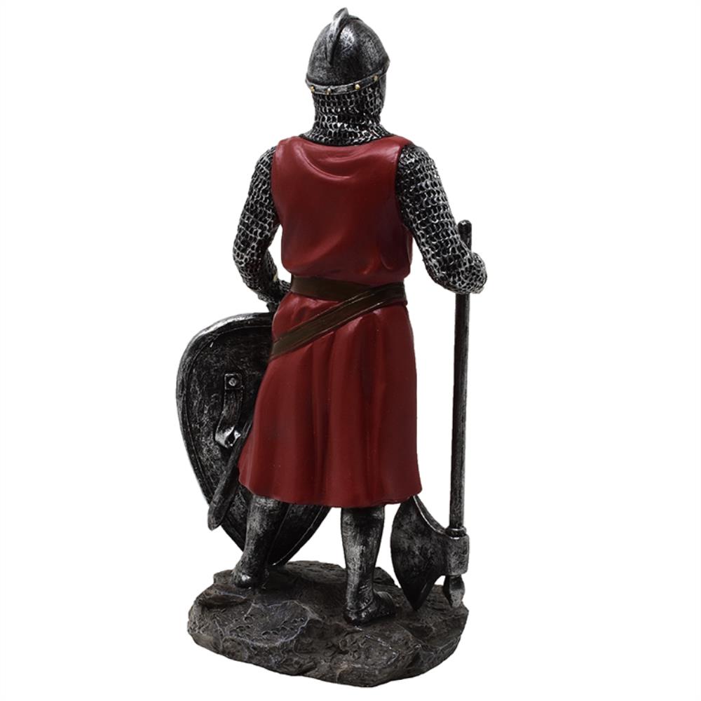 Figurka Rycerza Krzyżowca 18,5 cm z Polyresinu z możliwością personalizacji grawerem