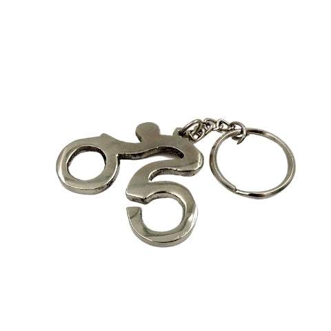 Breloc metalic pentru chei biciclist în cutie elegantă – gadget pentru ciclist - MT2010A