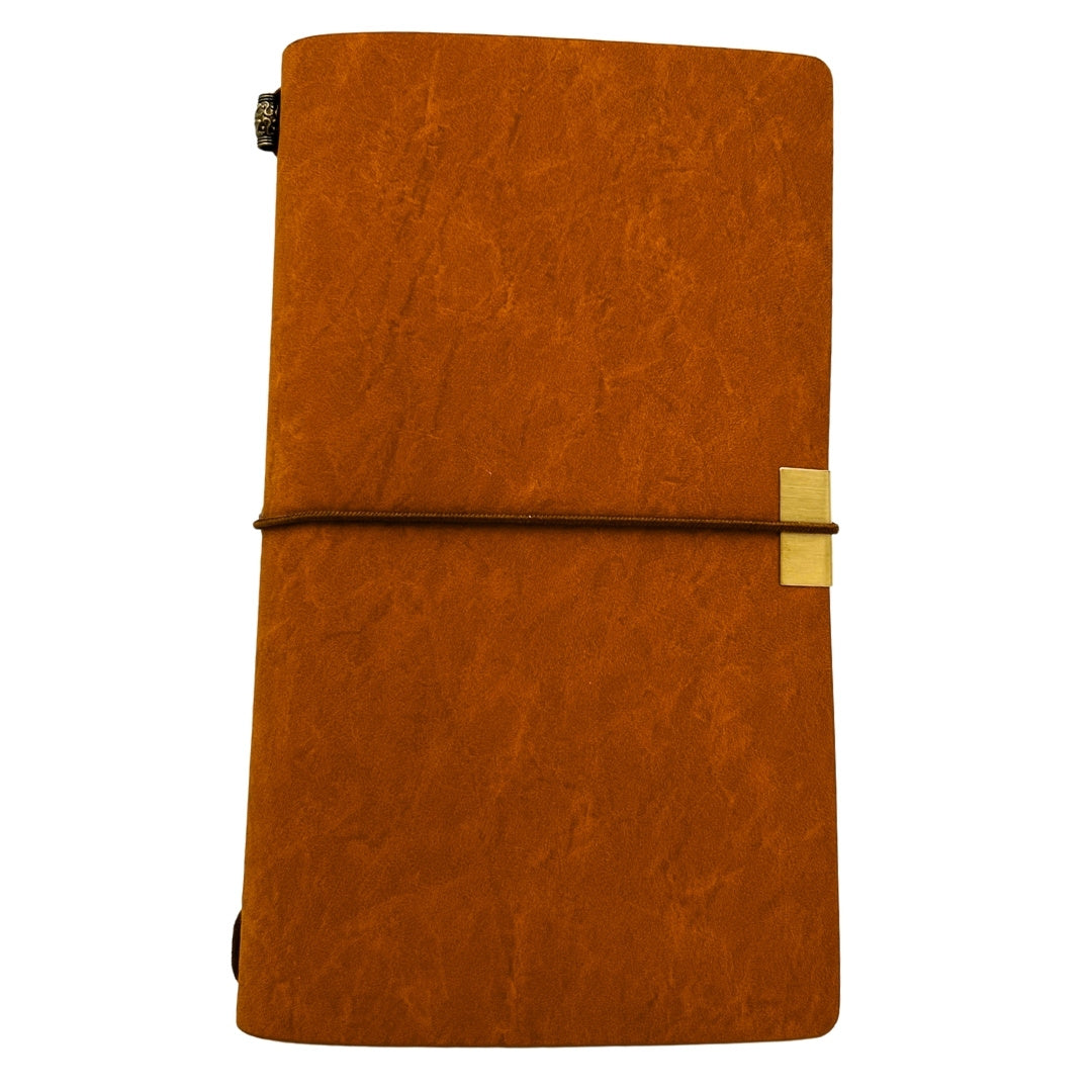 Carnet de călătorie din piele cu gravură personalizată