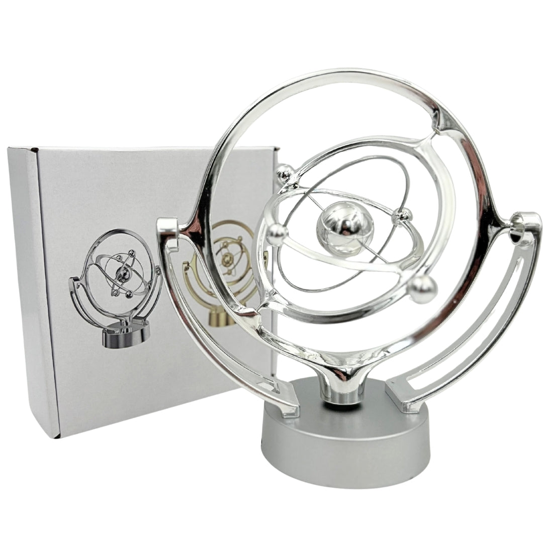 Pendul magnetic perpetuum mobile cu gravură