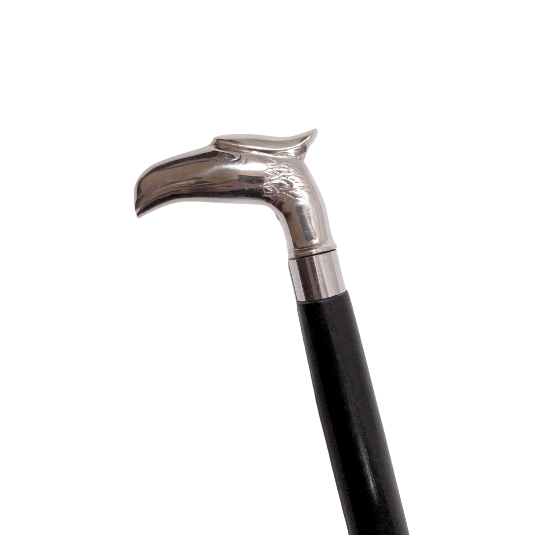 Baston elegant din lemn cu cap de vultur DNU-013