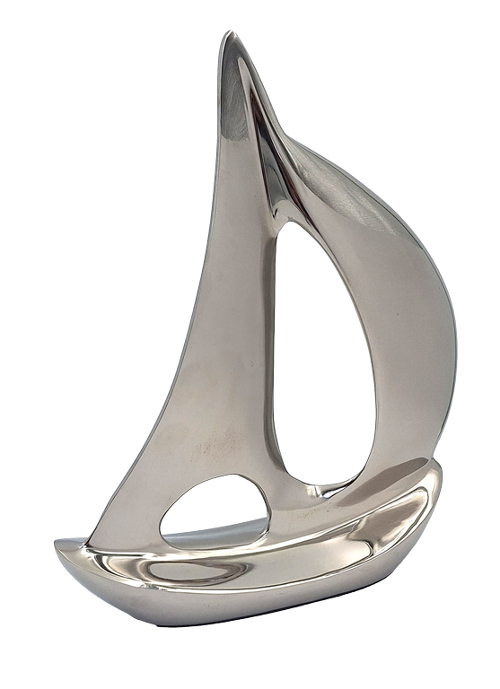 Model elegant de iaht metalic 36 cm, cu posibilitate de personalizare prin gravură