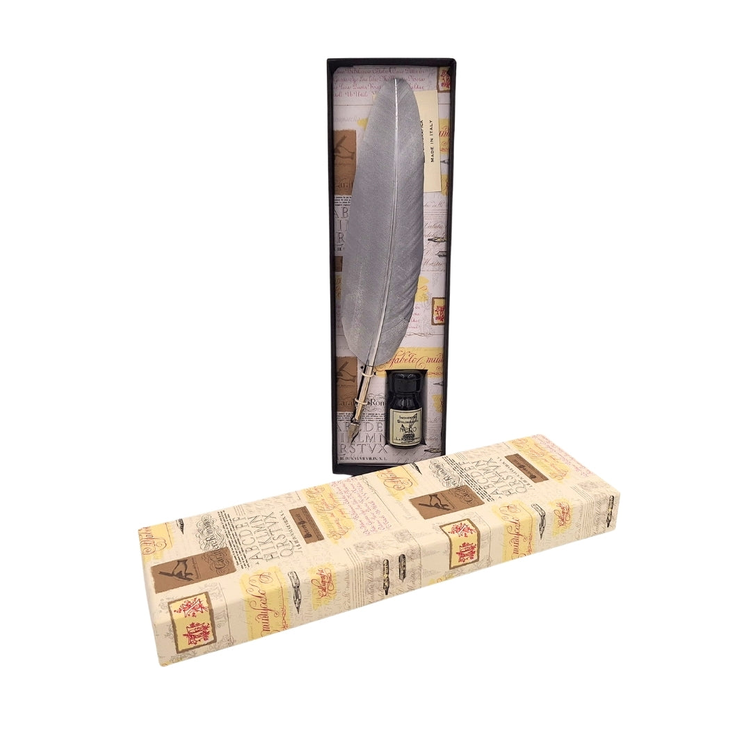 Set elegant pentru caligrafie, cu gravură personalizată