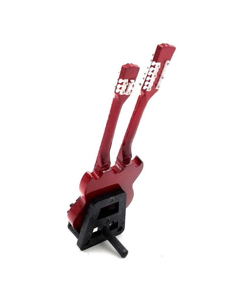 Mini chitară 15cm BMG-020 în stil Jimmy Page, cu posibilitate de personalizare prin gravură