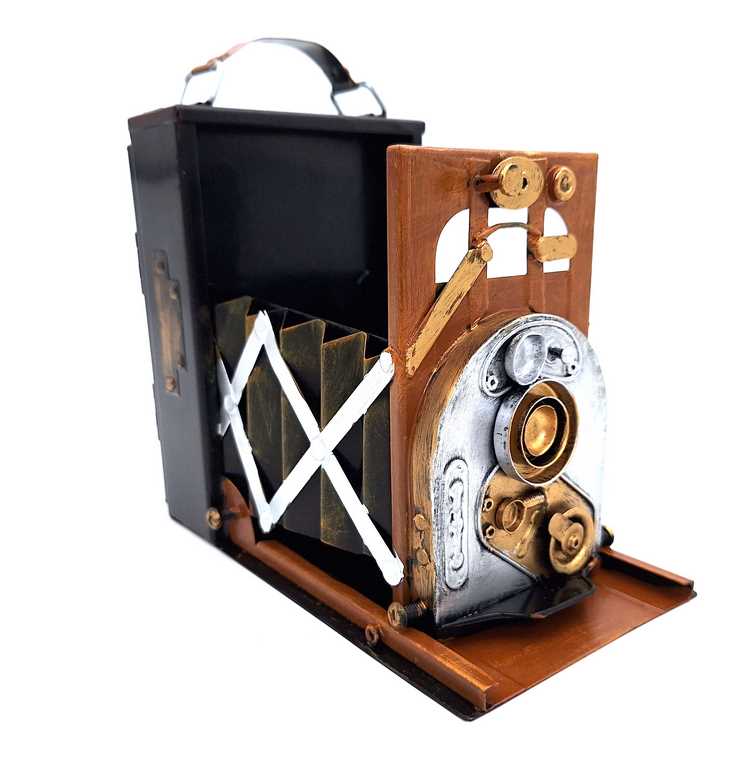 Aparat foto retro A144, cu posibilitate de personalizare prin gravură
