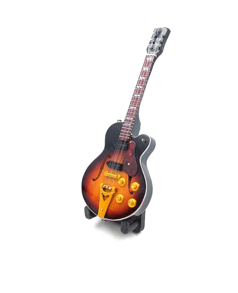 Mini chitară 15cm BMG-011 în stil Elvis Presley, cu posibilitate de personalizare prin gravură