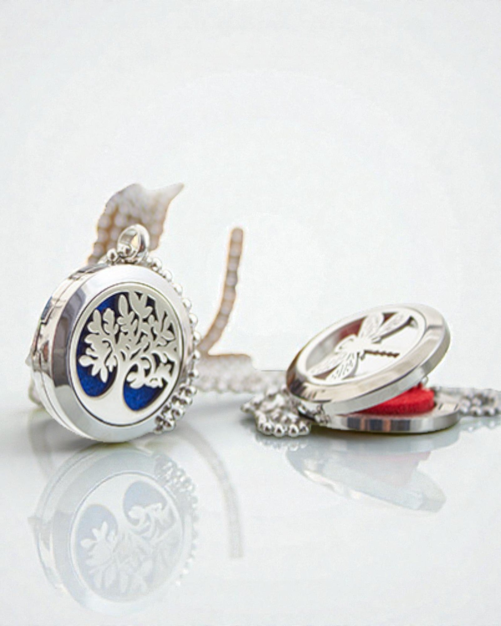 Lanț Aromalife Chakra OM – medalion pentru parfum 30 mm