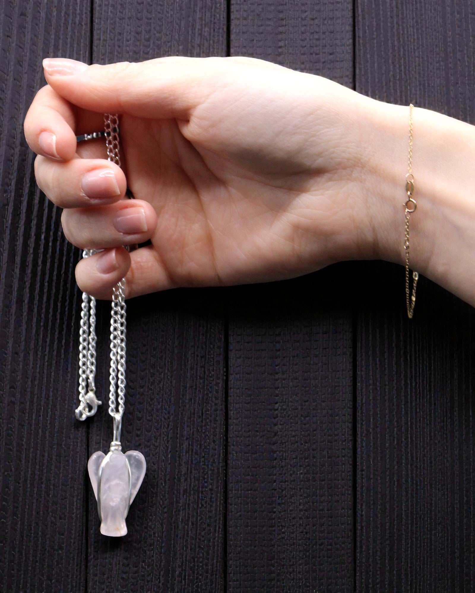 Guardian Amethyst – Medalion Înger păzitor din ametist