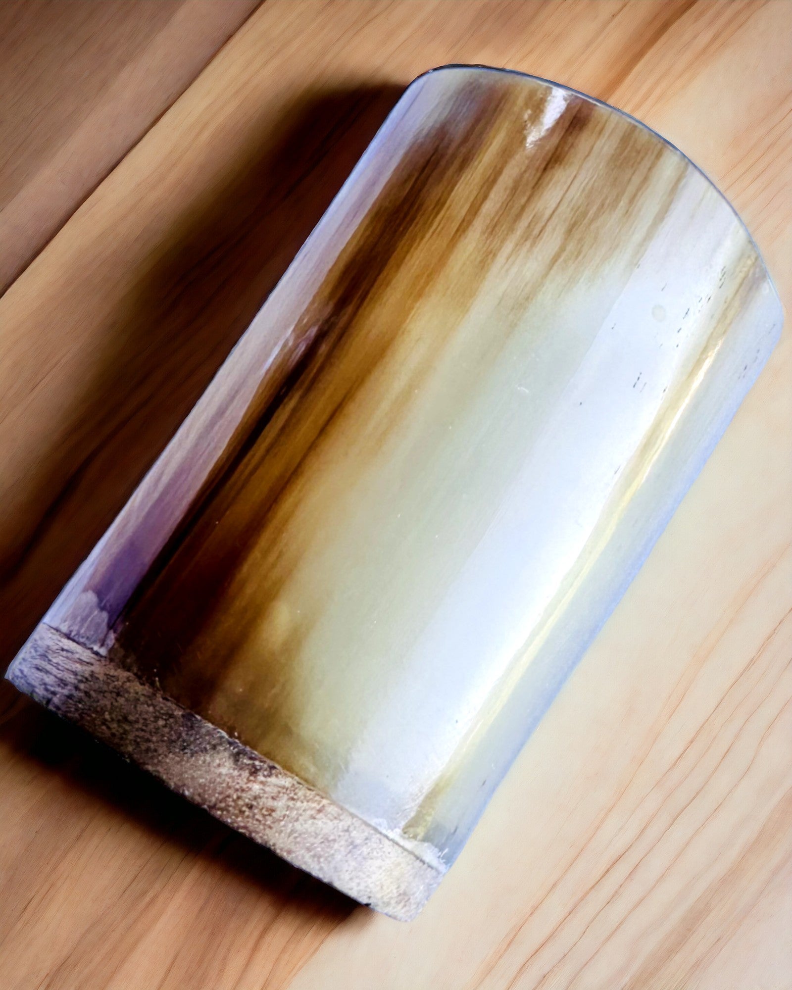 Ceașcă Mică Lucrată Manual cu Posibilitate de Gravare, pahar Indian Ceașcă, posibilitate de personalizare pentru cadou, gravură. Culoare deschisă