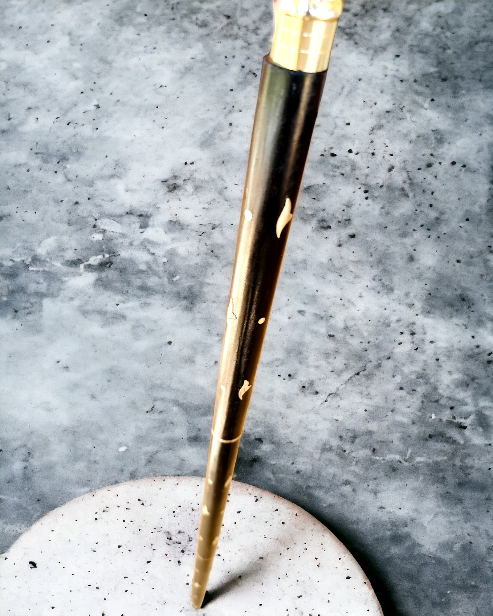 Baston de plimbare „Jaguar Elegance” din lemn de mango - posibilitate de personalizare cu gravură