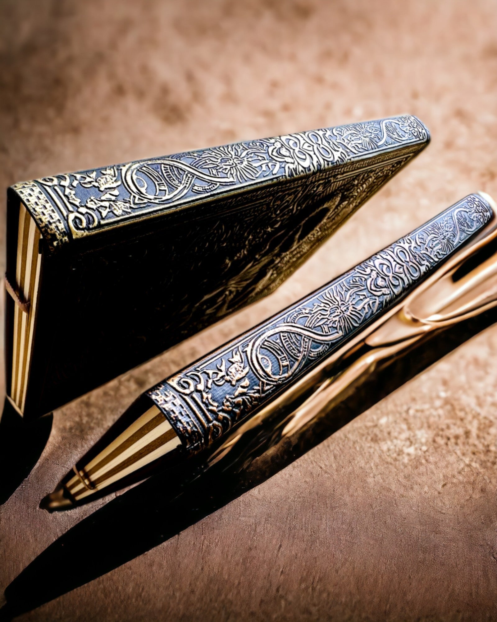 Notes Magic, caiet „Boski Byk” - Papetărie Elegantă și Unică, personalizare cu gravură