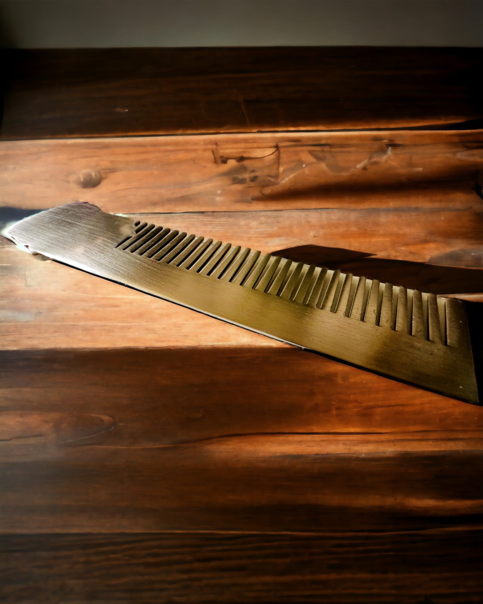 GroomMaster - Pieptene Metalic Elegant cu Gravură, personalizare cu gravură